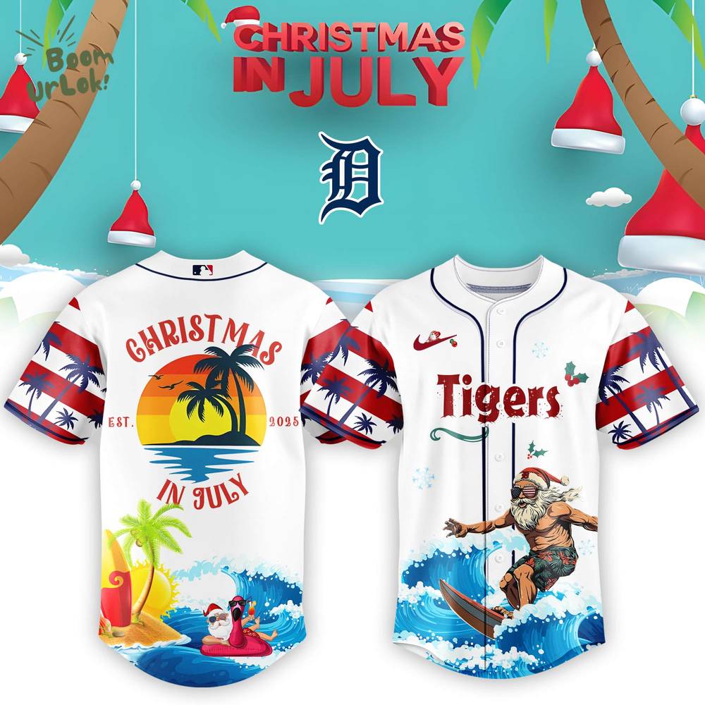 Detroit Tigers x Christmas July Santa 2025 Jersey Editions Limited 2025 Detroit Tigers x Christmas July Santa 2025 Jersey Editions Limited 2025