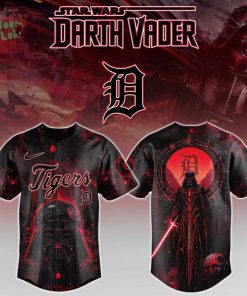 Detroit Tigers x Darth Vader Star Wars Limited Edition Baseball Jersey