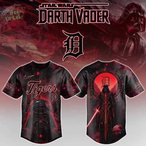 Detroit Tigers x Darth Vader Star Wars Limited Edition Baseball Jersey