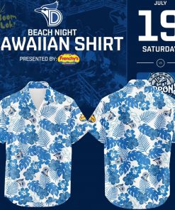 Dunedin Blue Jays Beach Night Hawaiian Shirt