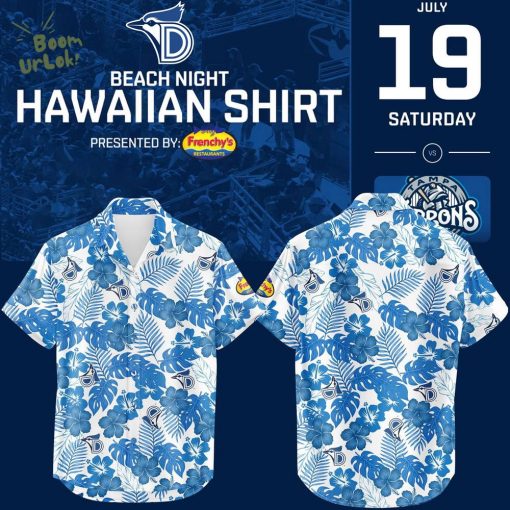 Dunedin Blue Jays Beach Night Hawaiian Shirt