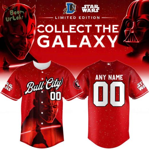 Durham Bulls x Star Wars Baseball Jersey 2025 Darth Maul