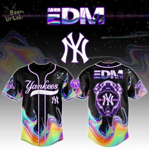 EDM PulseBeat x NY Yankees Galaxy Edition Jersey