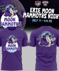 Erie SeaWolves x Erie Moon Mammoths Night 2025 Tshirt