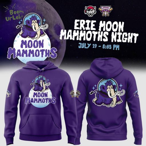 Erie SeaWolves x Erie Moon Mammoths Night Hoodie 2025