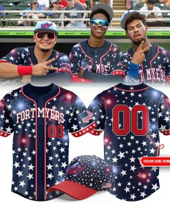 Fort Myers Mighty Mussels Independence Day 2025 Jersey