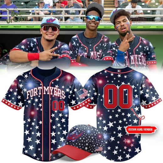 Fort Myers Mighty Mussels Independence Day 2025 Jersey
