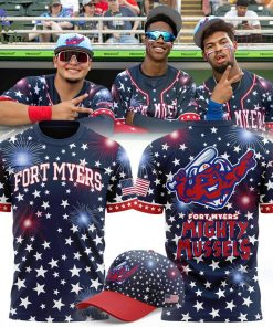 Fort Myers Mighty Mussels Independence Day 2025 T-shirt