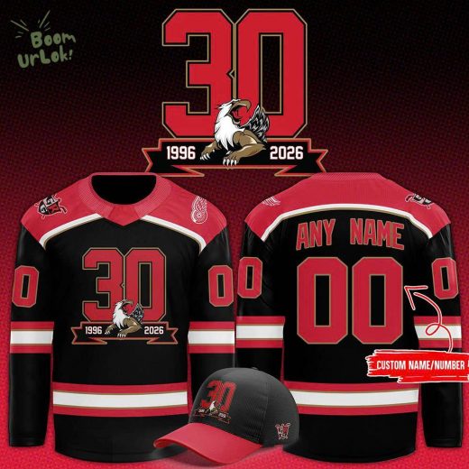 Grand Rapids Griffins 30th anniversary celebrations Jersey