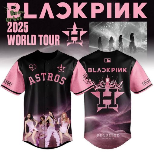 Houston Astros x BLACKPINK 2025 World Tour Limited Edition Jersey