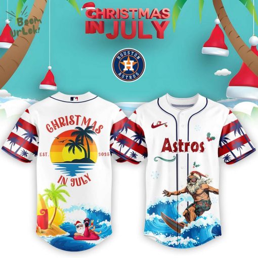 Houston Astros x Christmas July Santa 2025 Jersey Editions Limited 2025
