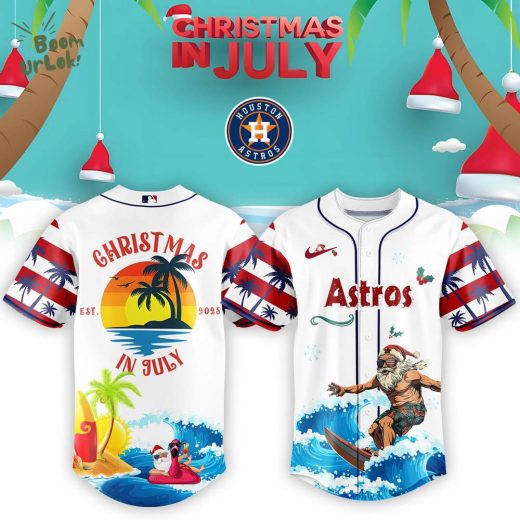 Houston Astros x Christmas July Santa 2025 Jersey Editions Limited 2025