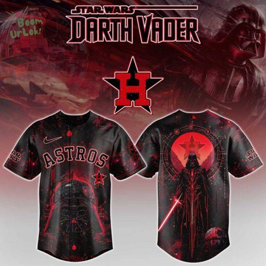 Houston Astros x Darth Vader Star Wars Limited Edition Baseball Jersey