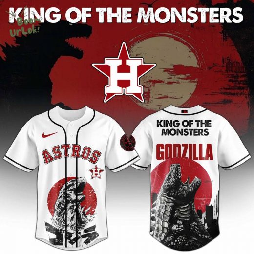 Houston Astros x Godzilla Edition Jersey 2025