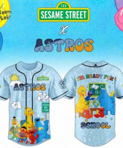 Houston Astros x Sesame Back to School Jersey Limited Edition