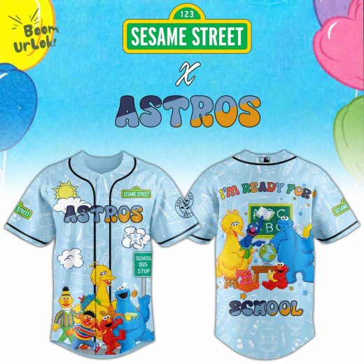 Houston Astros x Sesame Back to School Jersey Limited Edition