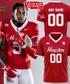 Houston Cougars Football Logo Custom Shirt – Limited Edition