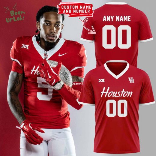 Houston Cougars Football Logo Custom Shirt – Limited Edition