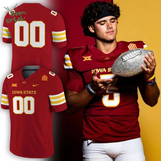 Iowa State University Football Custom Jersey – Special Edition