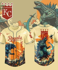 Kansas City Royals Special Godzilla Limited Edition Jersey