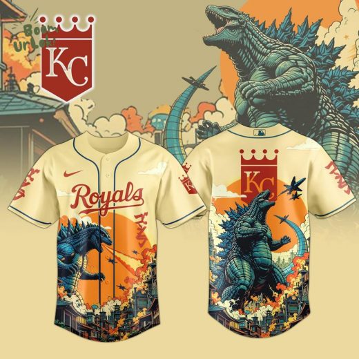 Kansas City Royals Special Godzilla Limited Edition Jersey