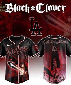 LA Dodgers x Black clover Edition Jersey 2025