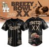 Detroit Tiger x Chris Brown Breezy Bowl XX World Tour 2025 Jersey Editions Limited Black