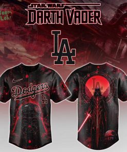 LA Dodgers x Darth Vader Star Wars Limited Edition Baseball Jersey