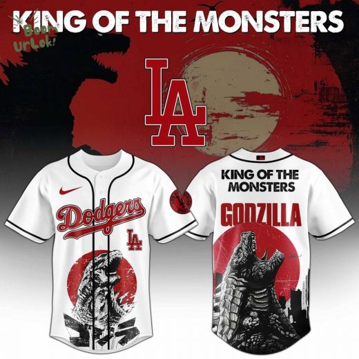 LA Dodgers x Godzilla Edition Jersey 2025
