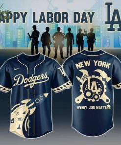 LA Dodgers x Labor day Limited Edition 2025 Jersey