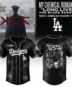 LA Dodgers x My Chemical Romance “Long Live The Black Parade” North American Stadium Tour Jersey