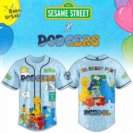 LA Dodgers x Sesame Back to School Jersey Limited Edition