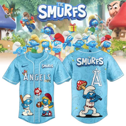 La Angels X Smurfs Limited Edition Jersey 2025