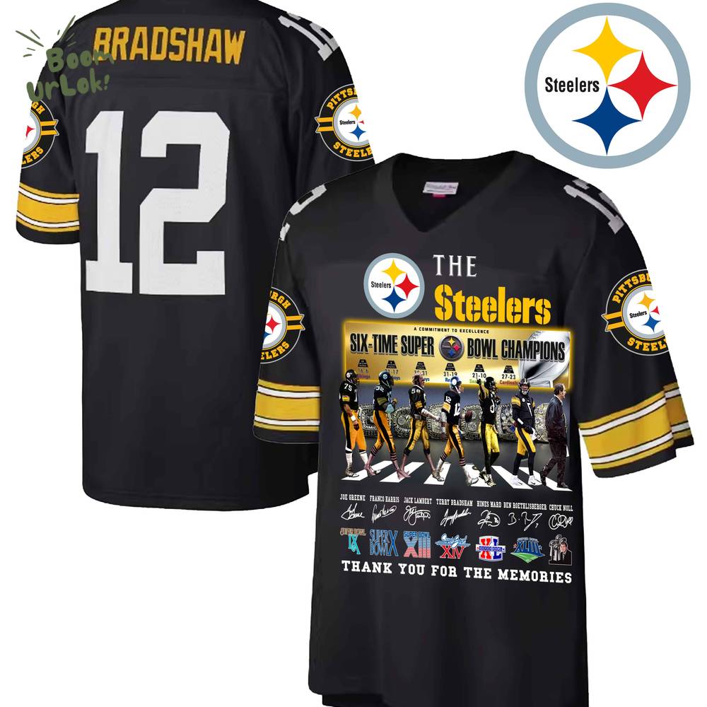 Limited Edition 2025_Pittsburgh Steelers 6 Time SPB Champions Jersey Limited Edition 2025_Pittsburgh Steelers 6 Time SPB Champions Jersey