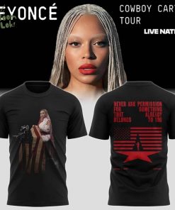Limited Edition Beyonce “CCT RECLAMATION TEE” Black T-Shirt