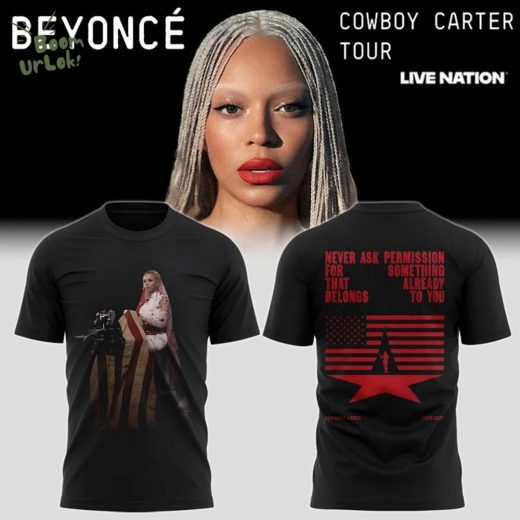 Limited Edition Beyonce “CCT RECLAMATION TEE” Black T-Shirt