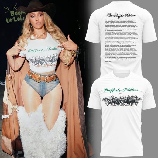 Limited Edition Beyoncé Wearing Buffalo Soldier 2025 Tshirt