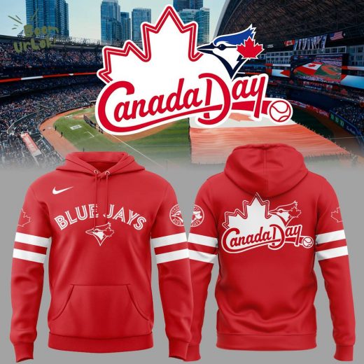 Limited Edition Blue Jays  Canada Day Hoodie