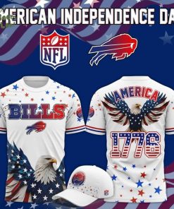Limited Edition Buffalo Bills Independence Day 2025 T-shirt