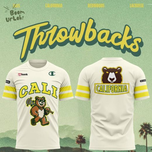 Limited Edition California Redwoods Throwbacks 2025 Tshirt