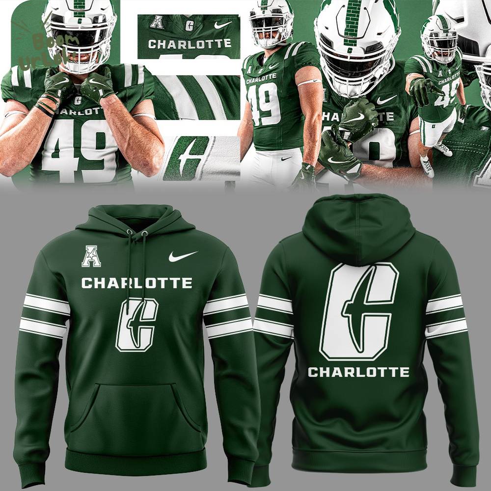 Limited Edition Charlotte 49ers 2025 Hoodie Limited Edition Charlotte 49ers 2025 Hoodie