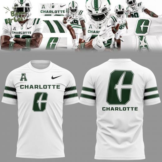 Limited Edition Charlotte 49ers 2025 White TShirt