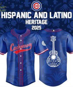 Limited Edition Chicago Cubs x Hispanic and Latino Heritage Baseball Jersey 2025