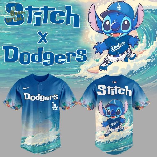 Limited Edition Dodgers & Stitch Kitty Jersey