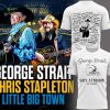 Limited Edition George Strait x Los Angeles Chargers 2025 Black T-Shirt