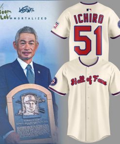 Limited Edition ICHIRO x Hall Of Fame 2025 Jersey
