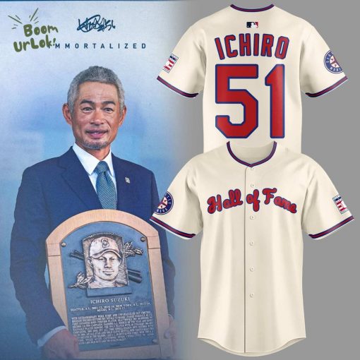Limited Edition ICHIRO x Hall Of Fame 2025 Jersey