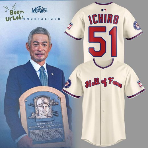 Limited Edition ICHIRO x Hall Of Fame 2025 Jersey