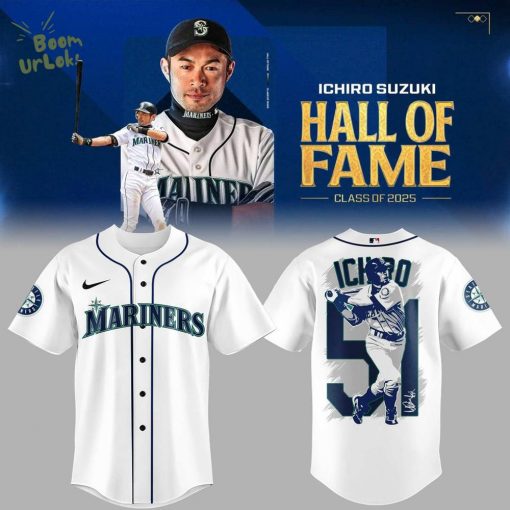 Limited Edition Marine ICHIRO x Hall Of Fame 2025 Jersey