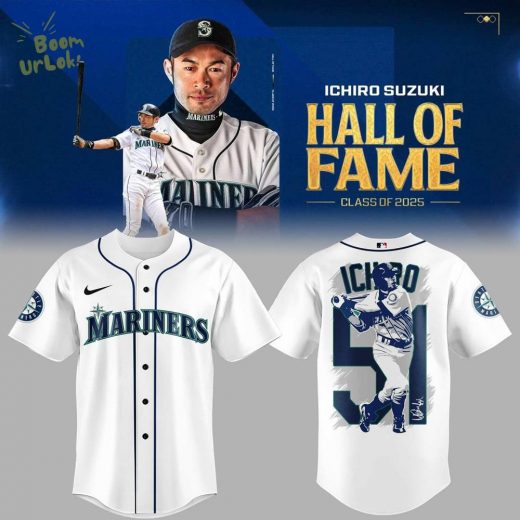 Limited Edition Marine ICHIRO x Hall Of Fame 2025 Jersey